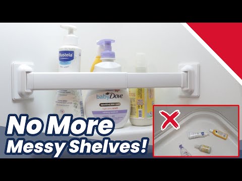 Mrorea RV Shower Caddy Corner Storage Rustproof Aluminum Bar