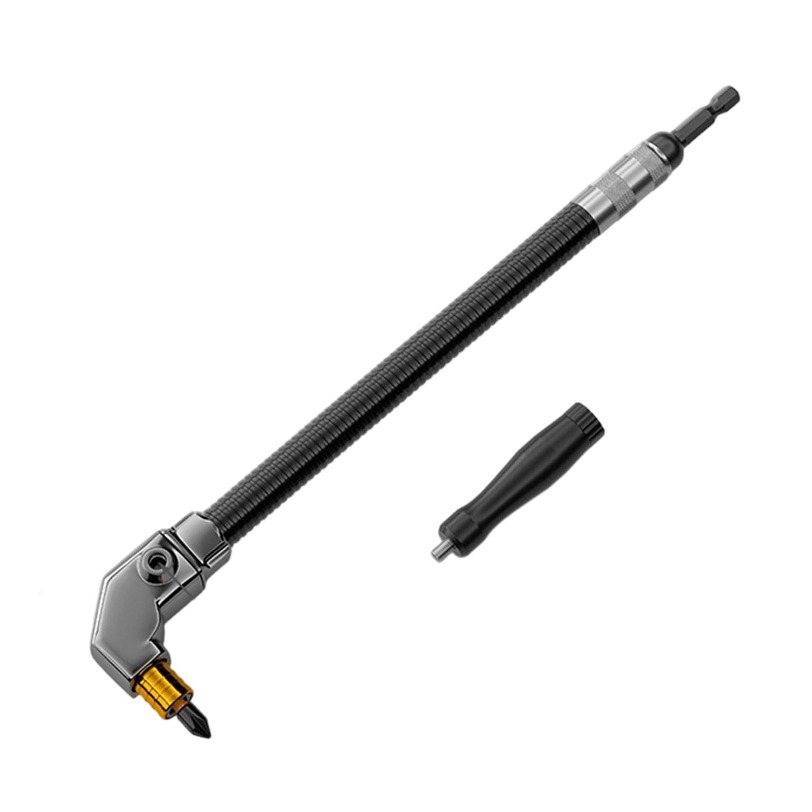 Mrorea Durable Alloy Steel Right Angle Drill Adapter