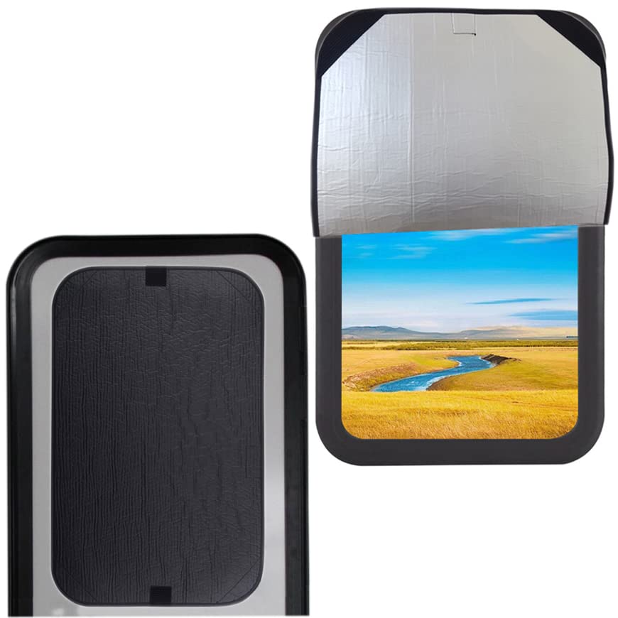 Mrorea Privacy Blackout RV Door Window Shade