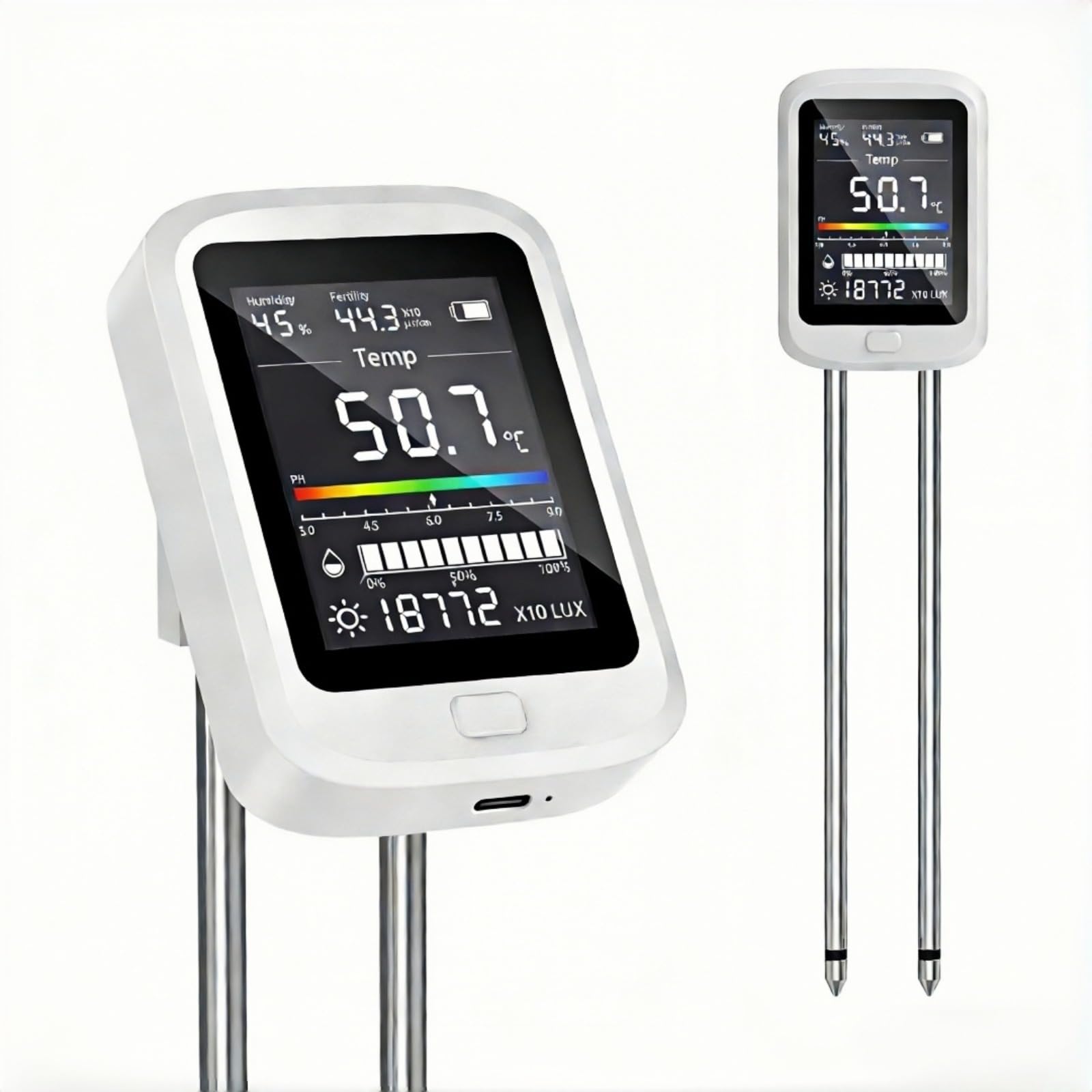 Mrorea Soil Moisture and pH Meter Set