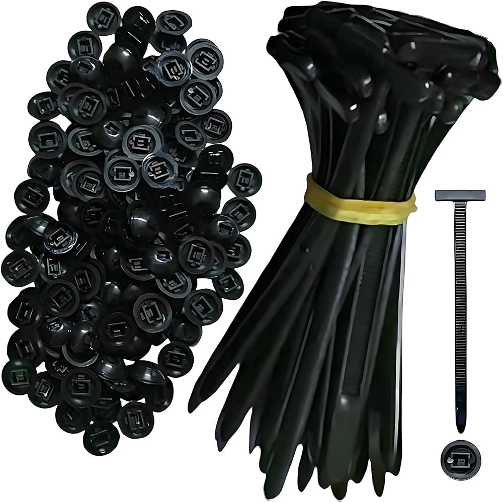 Mrorea Reusable Nylon Cable Tie Buckles
