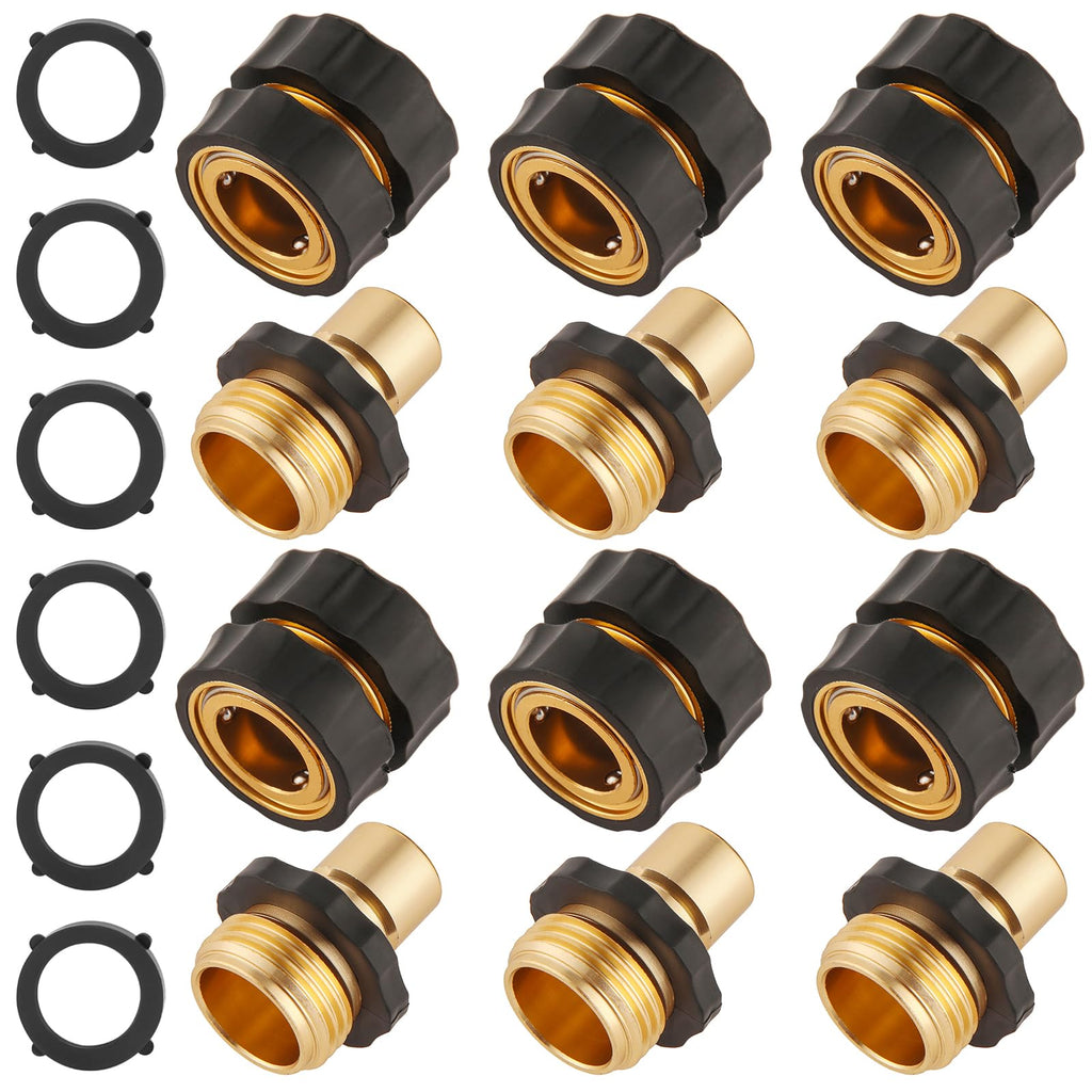 Mrorea Quick-Release Garden Hose Connector Set