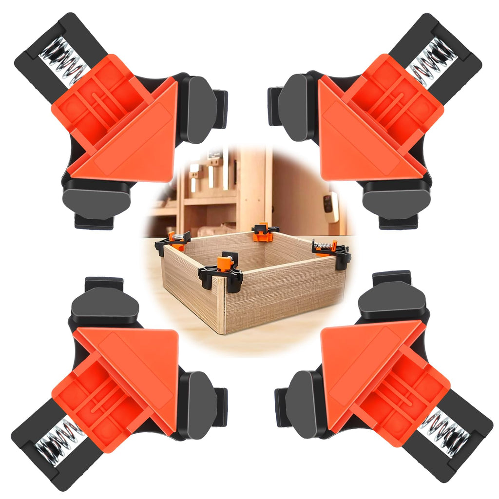 Mrorea 90°Adjustable Spring Loaded Wood Clamps