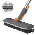 Mrorea 3 in 1 Scrape Floor Scrub Brush for home cleaning and maintenance image 1