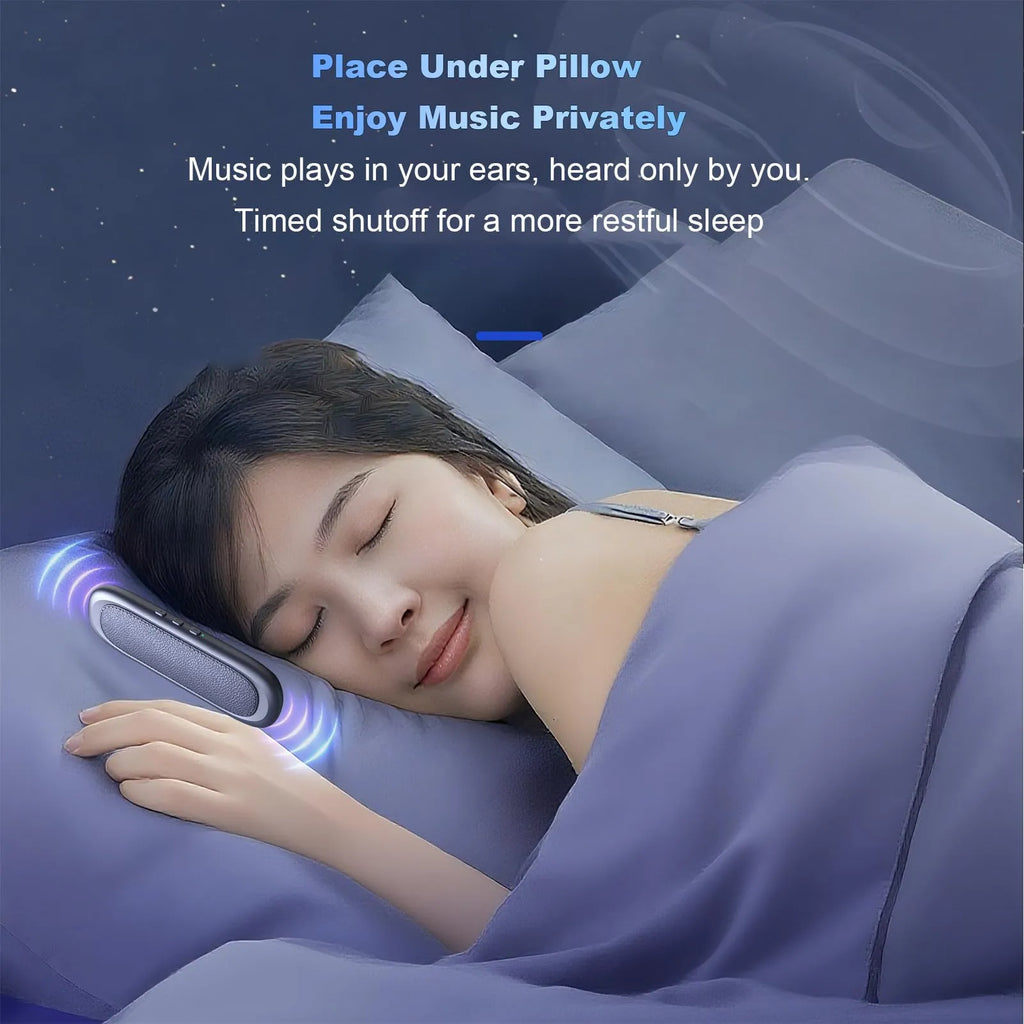 Mrorea Bluetooth Bone Conduction Pillow Speaker