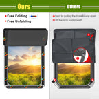 Mrorea Privacy Blackout RV Door Window Shade