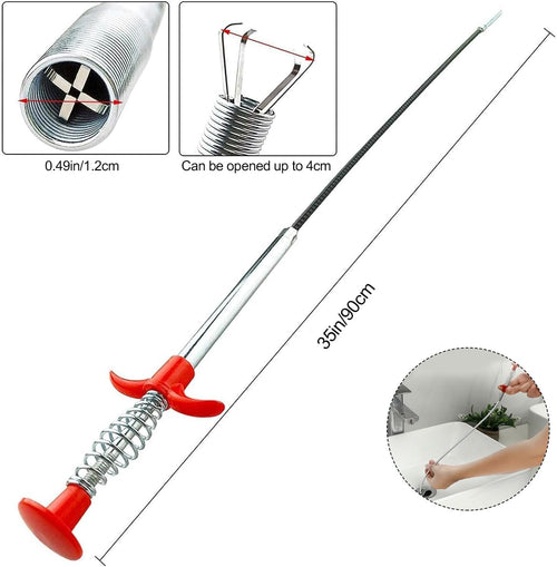 Mrorea 4 Claws Bendable Hose Pickup Reacher for home garage and repair tasks image 2