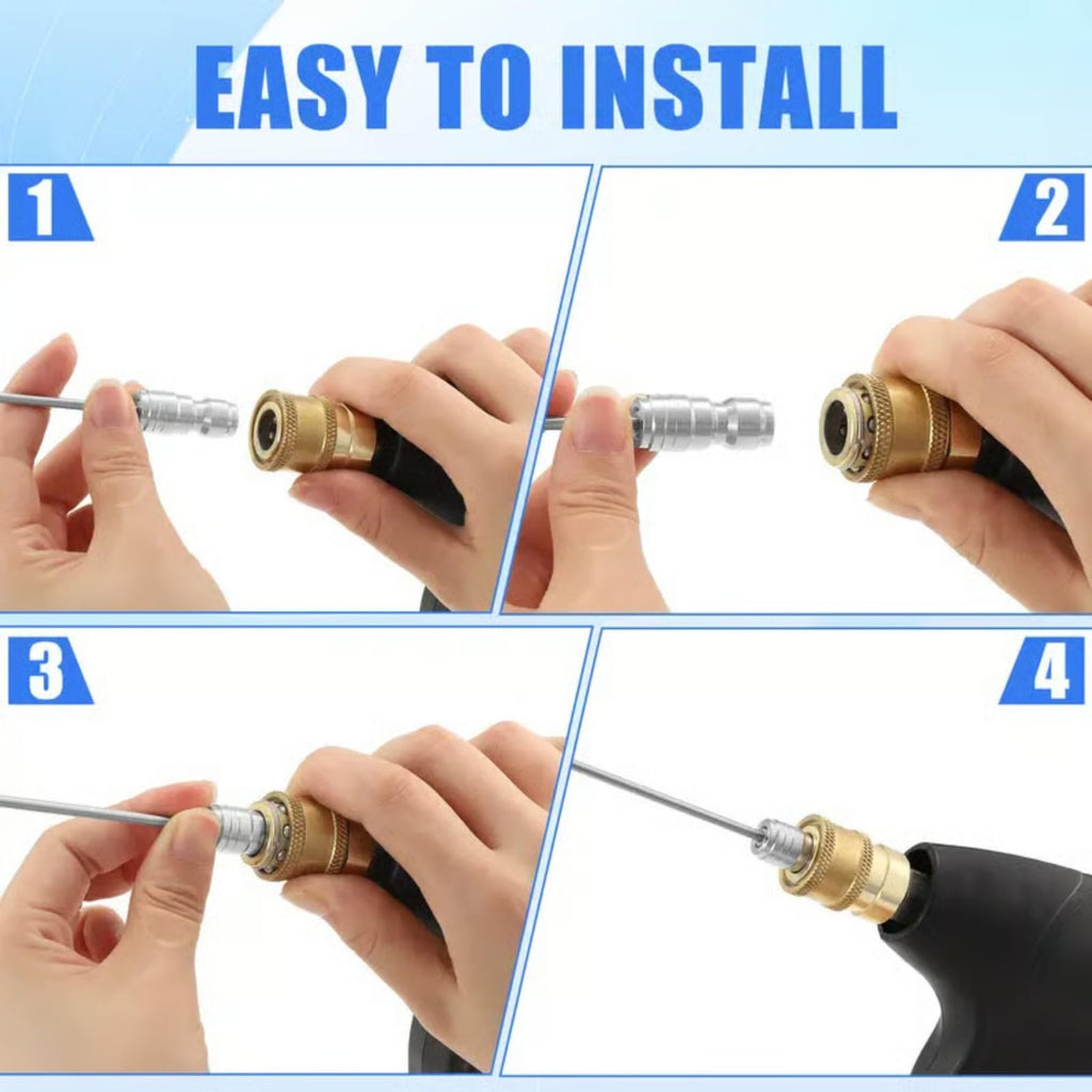 Mrorea Heavy Duty High Pressure Washer Spray Nozzle Kit