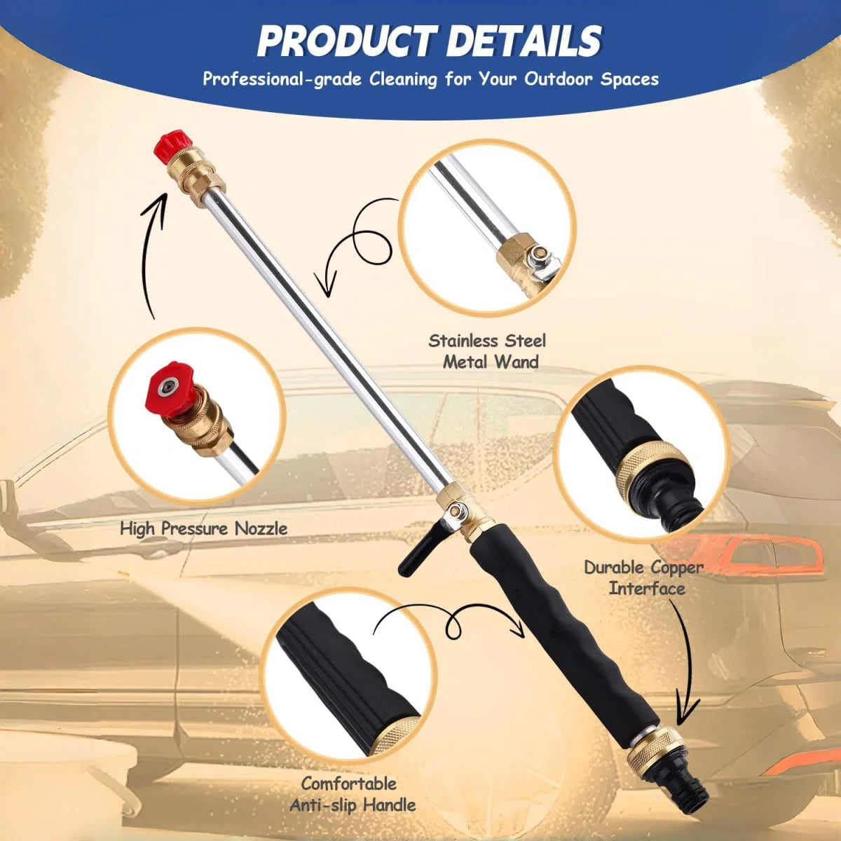 Mrorea High Pressure Hydro Jet Nozzle