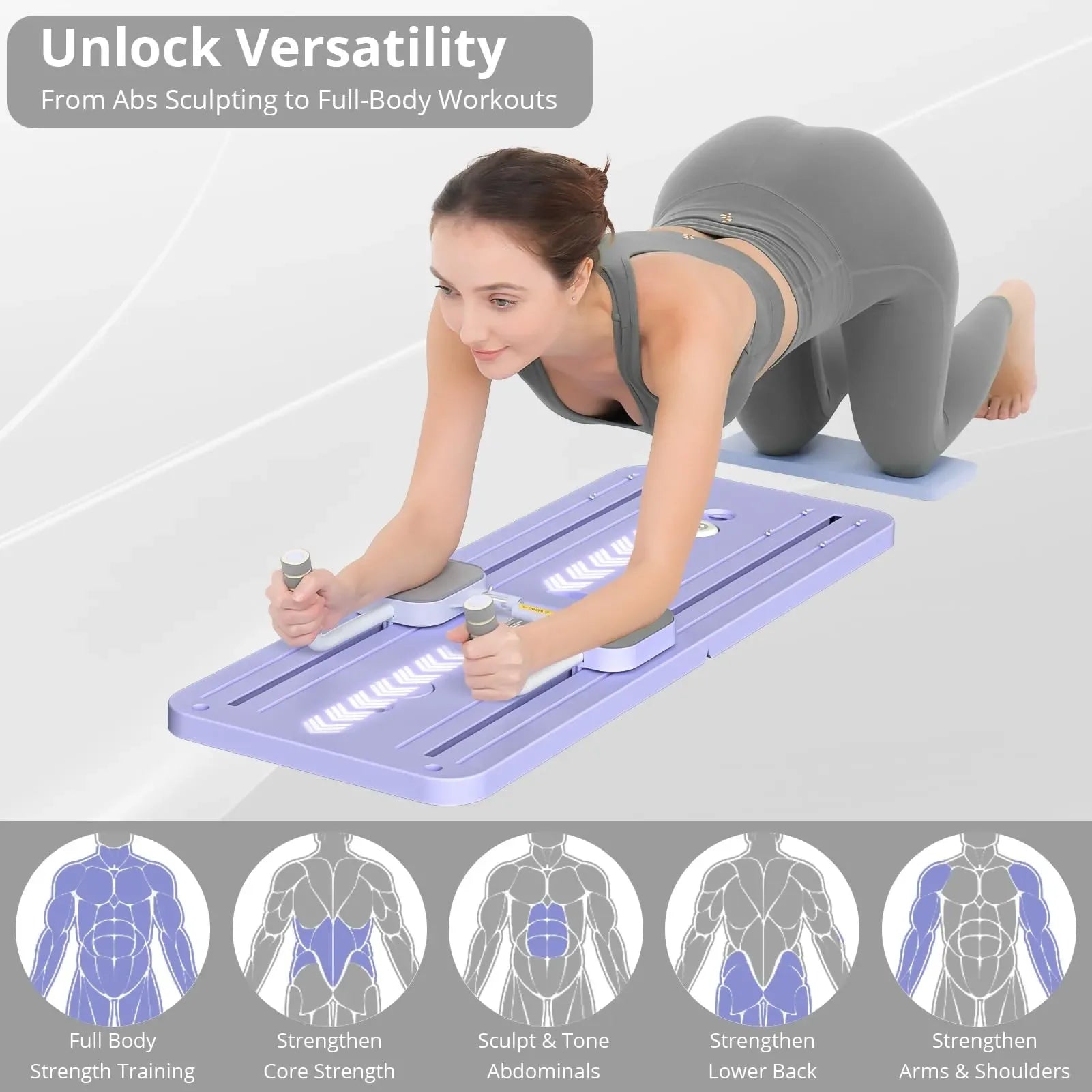 Mrorea 5 in 1 Pilates Sliding Board