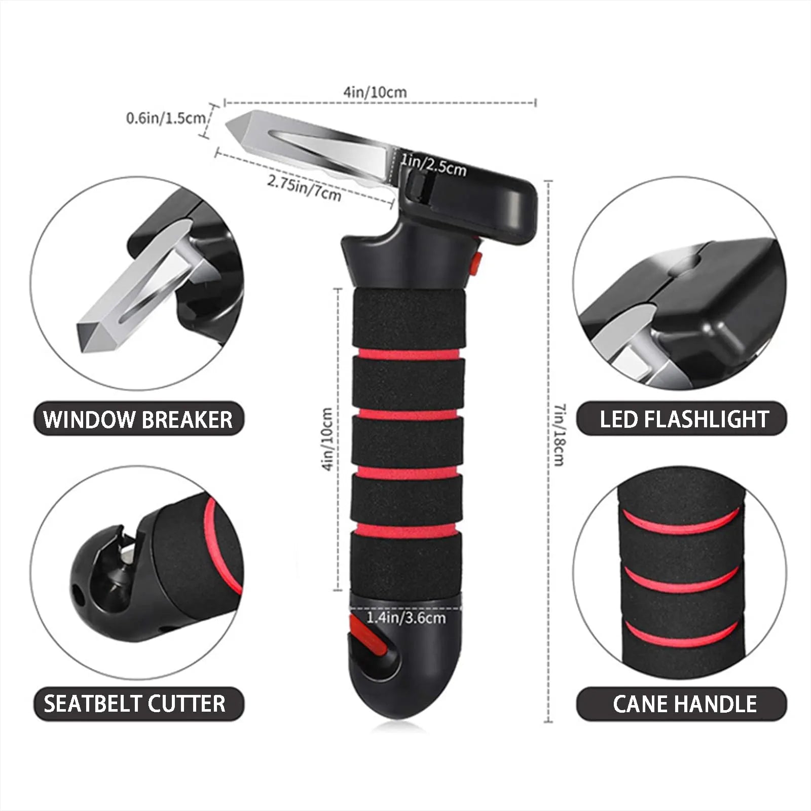 Mrorea Portable Car Door Handle