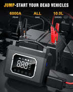 Mrorea 4000A Jump Starter with Air Compressor