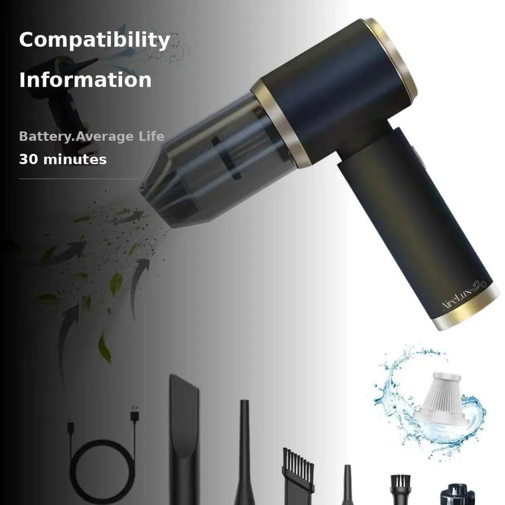 Mrorea 4-in-1 20000PA Cordless Handheld Car Vacuum