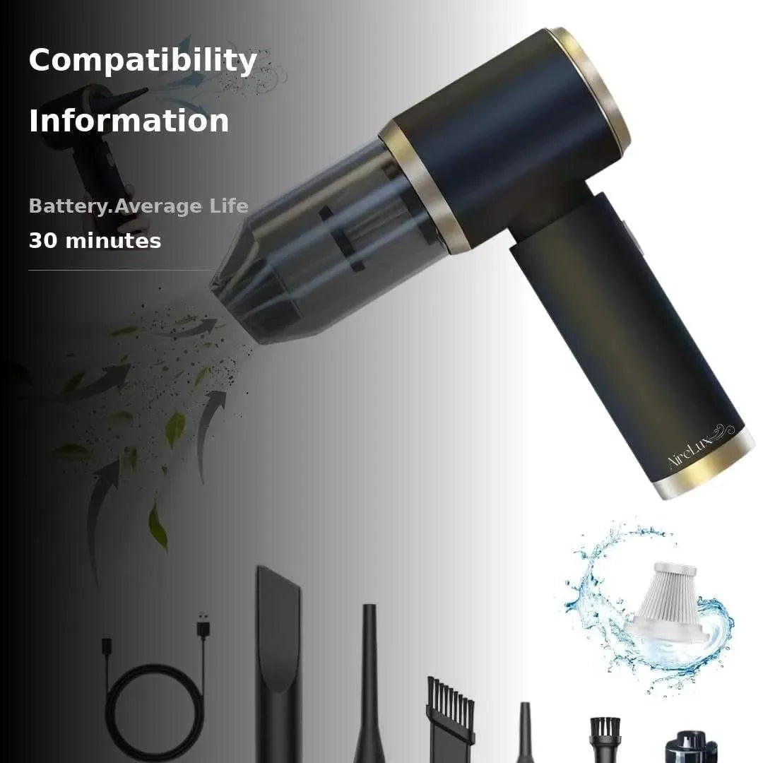 Mrorea 4-in-1 20000PA Cordless Handheld Car Vacuum