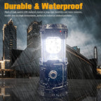 Mrorea Solar Rechargeable Collapsible LED Lantern Flashlight