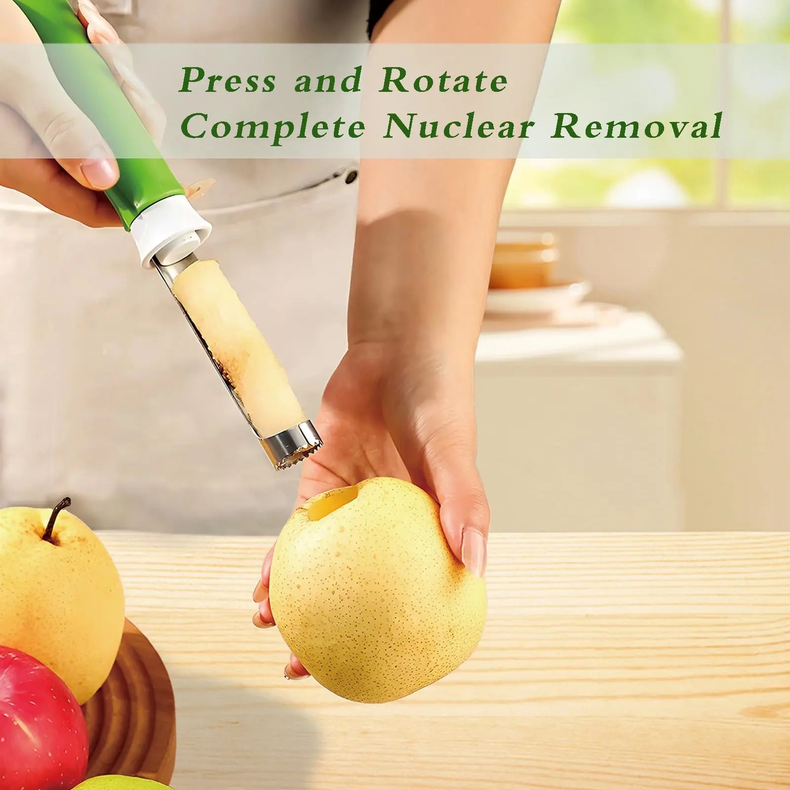 Mrorea 2-in-1 Telescopic Fruit Vegetable Peeling