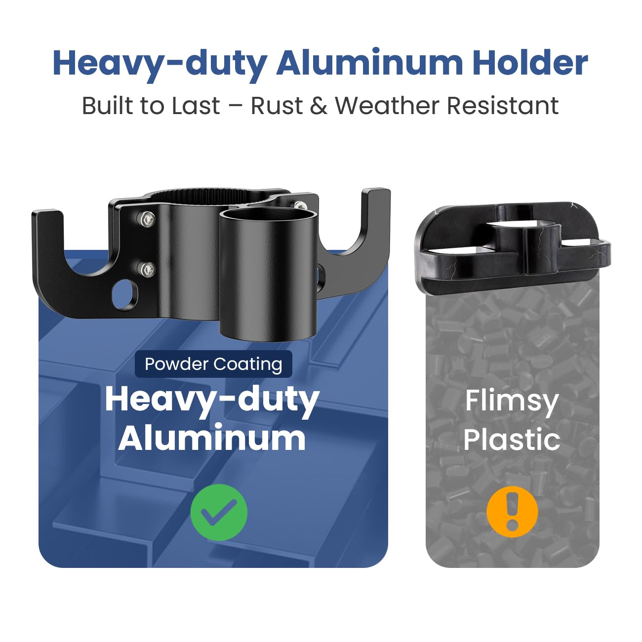 Mrorea Aluminum Trailer Towing Chain Organizer