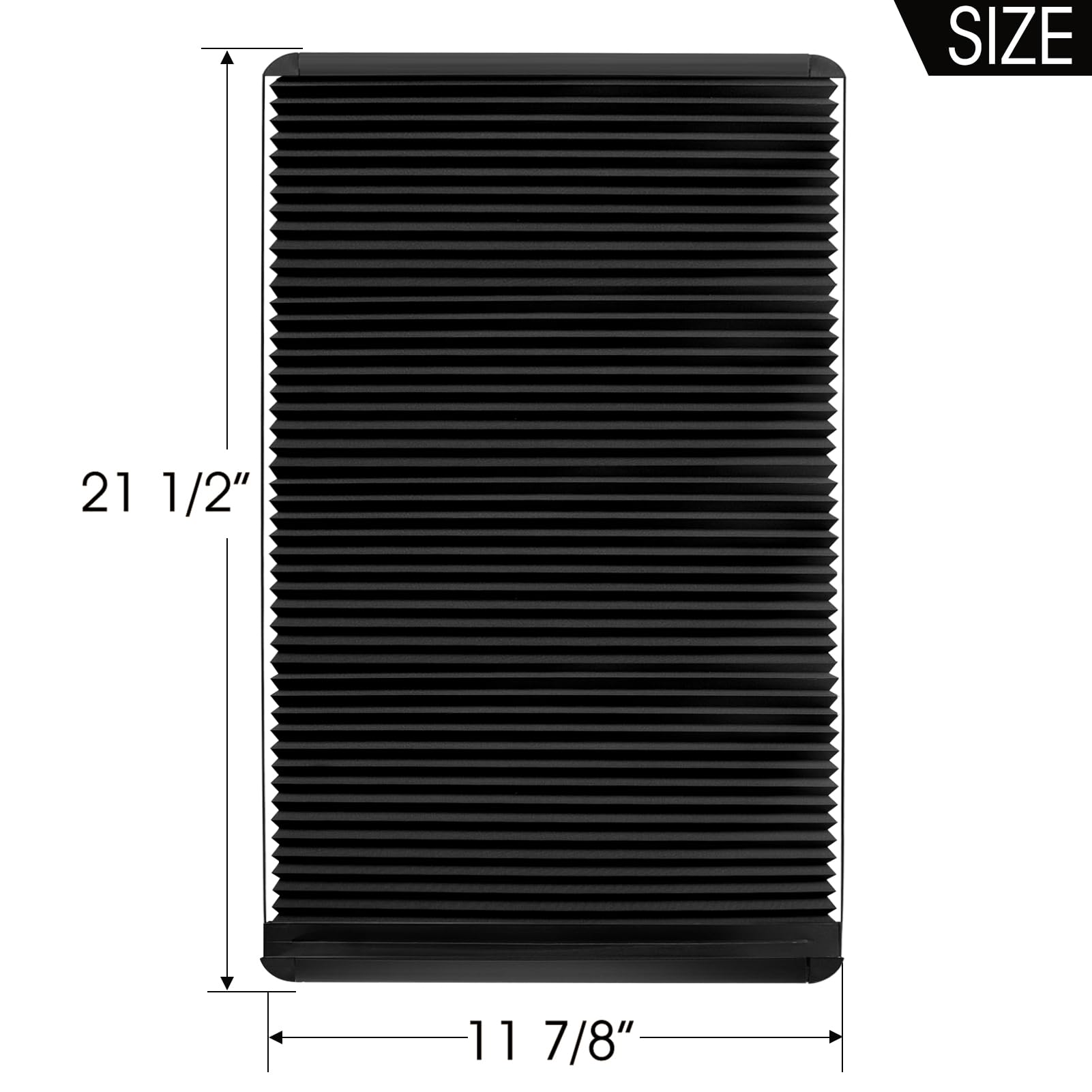 Mrorea Privacy Blackout RV Door Window Shade