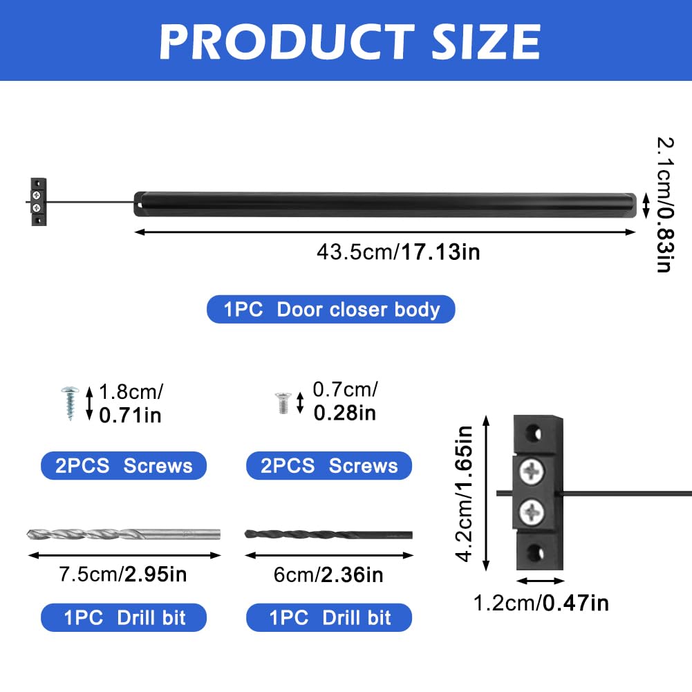 Mrorea RV Screen Door Closer Kit
