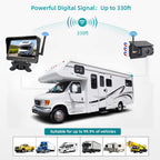 Mrorea Magnetic Solar Wireless Backup Camera