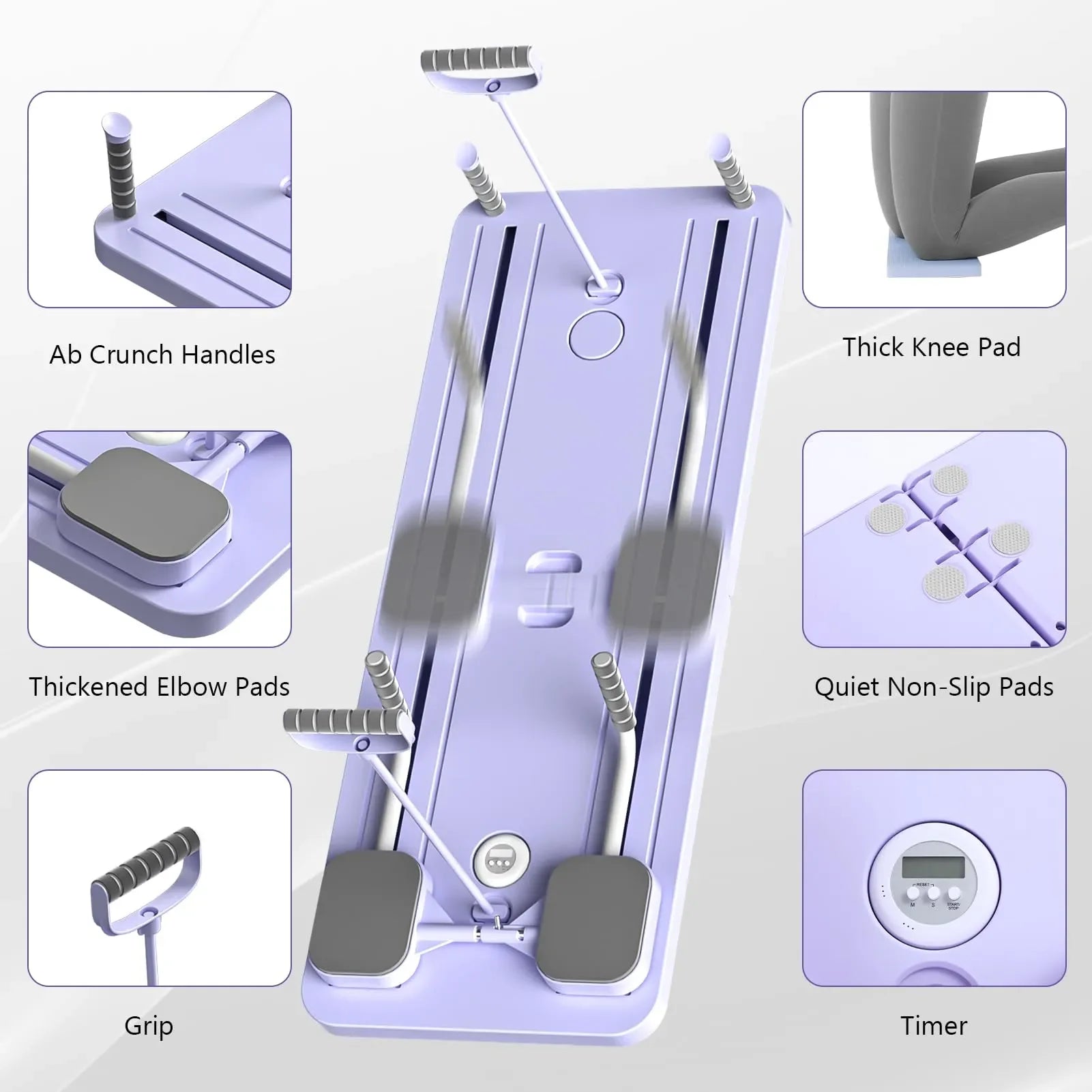 Mrorea 5 in 1 Pilates Sliding Board