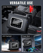 Mrorea 4000A Jump Starter with Air Compressor