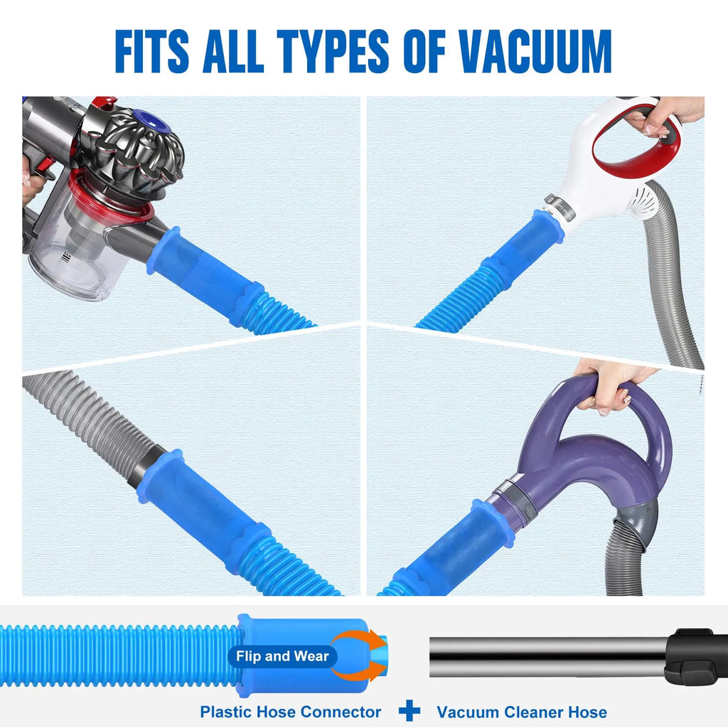 Mrorea Dryer Vent Cleaner Kit with Vacuum Hose Attachment