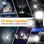 Mrorea Solar Rechargeable Collapsible LED Lantern Flashlight
