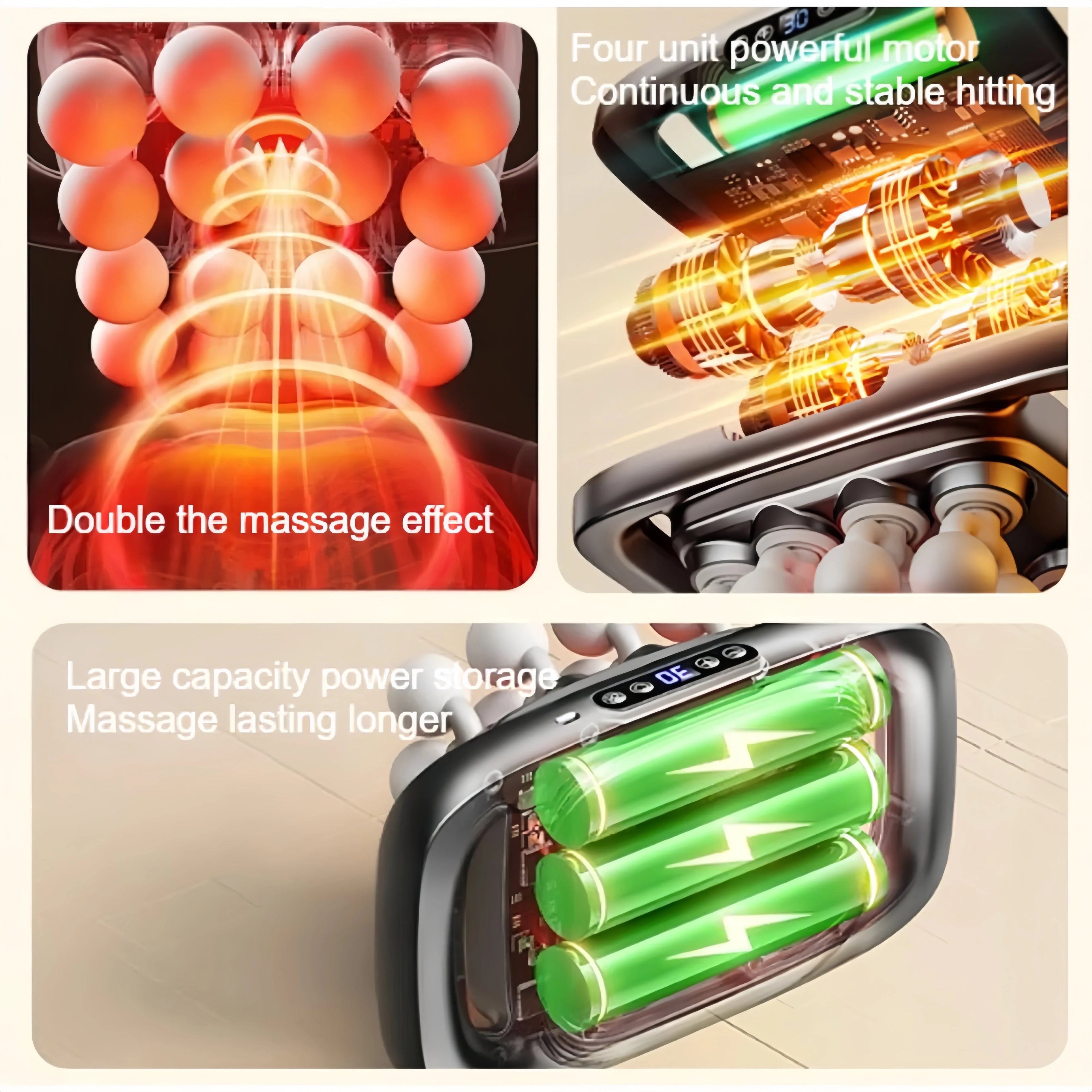 Mrorea Deep Tissue Percussion Massage Gun