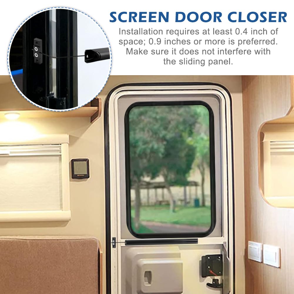 Mrorea RV Screen Door Closer Kit
