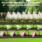 Mrorea Adjustable Copper Nozzle Drip Irrigation System for garden lawn and outdoor maintenance image 4