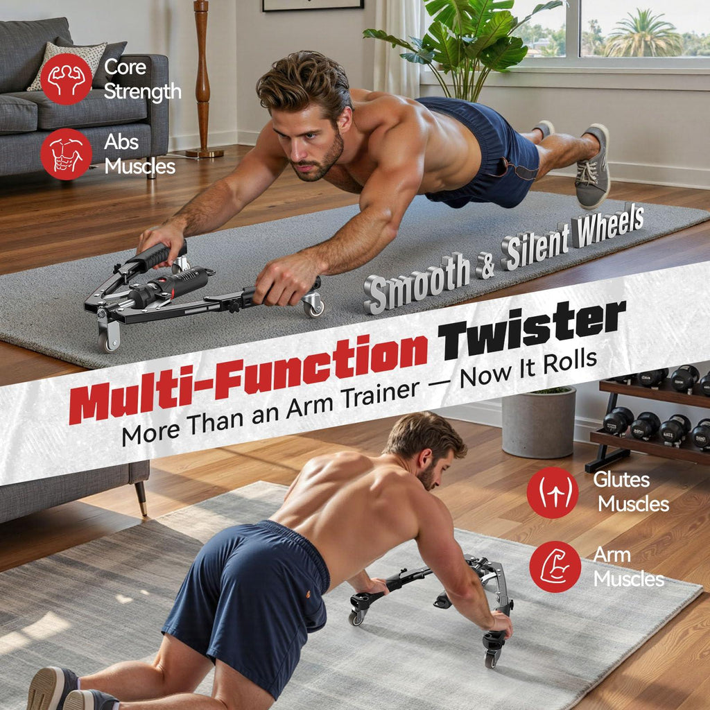 Mrorea Chest & Arm Twister Core Trainer for fitness workout and wellness routine image 6