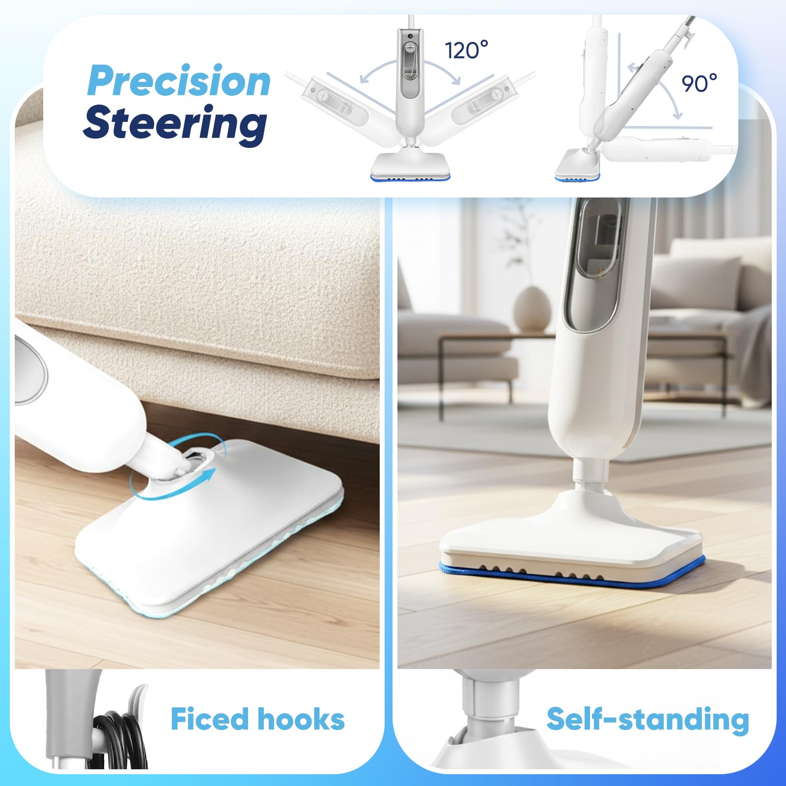 Mrorea Multi-Surface Steam Cleaner