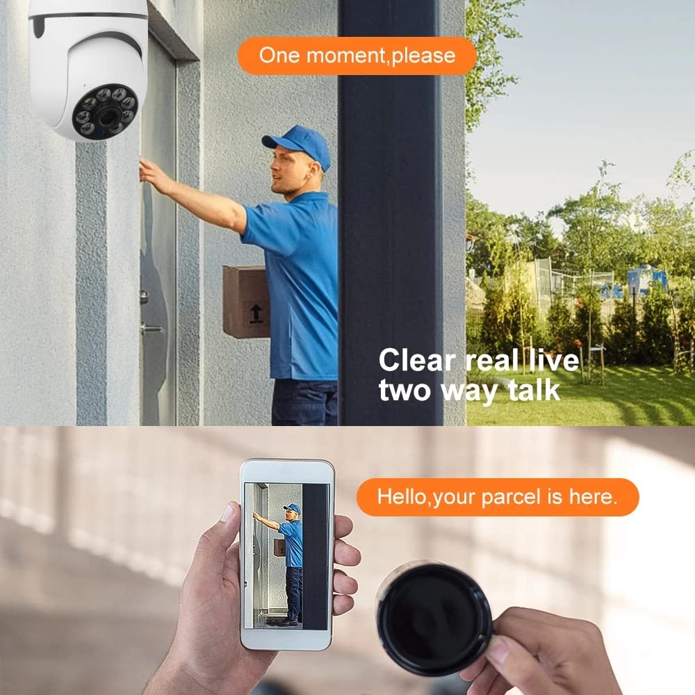 Mrorea Light Bulb Security Camera