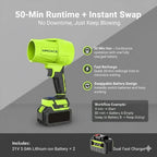 Mrorea Cordless Electric Leaf Blower