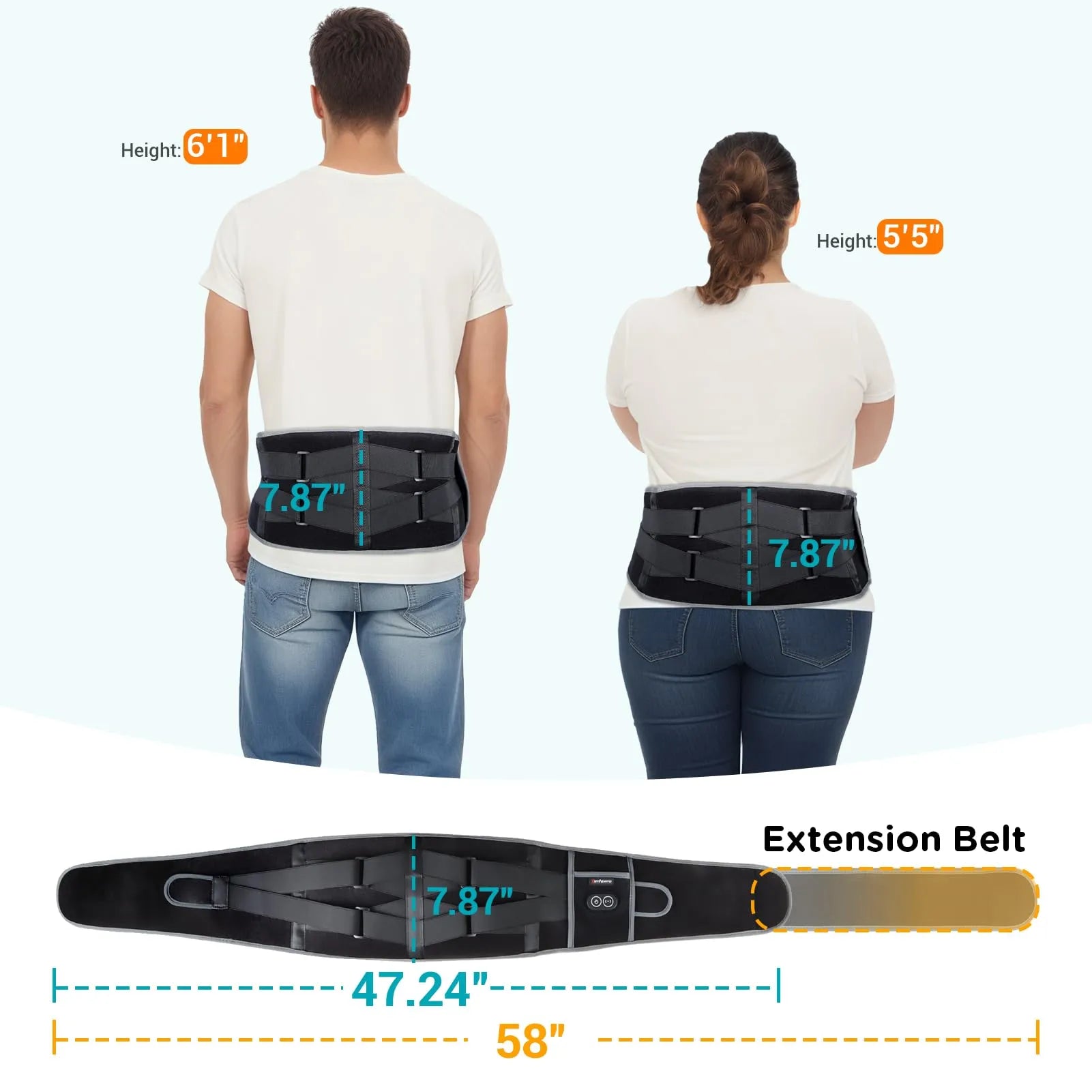 Mrorea Cordless Heated Massage Pad