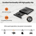 Mrorea Portable External CD/DVD Drive