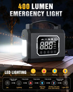Mrorea 4000A Jump Starter with Air Compressor
