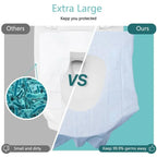 Mrorea Waterproof Hygienic Toilet Seat Cover