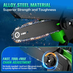 Mrorea Mini Cordless Brushless Chainsaw