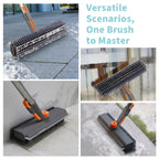 Mrorea 3 in 1 Scrape Floor Scrub Brush for home cleaning and maintenance image 5