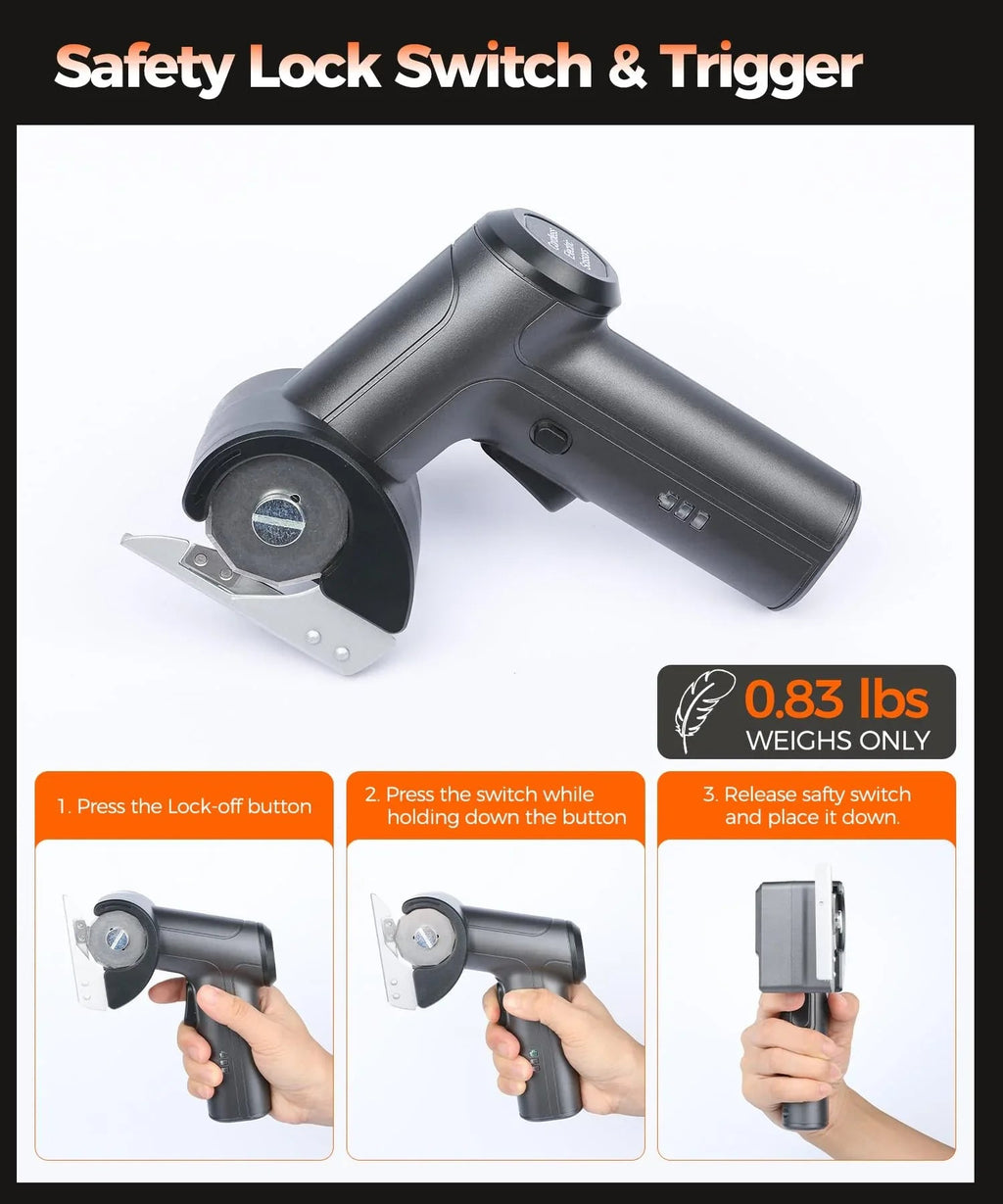 Mrorea Cordless Electric Scissors