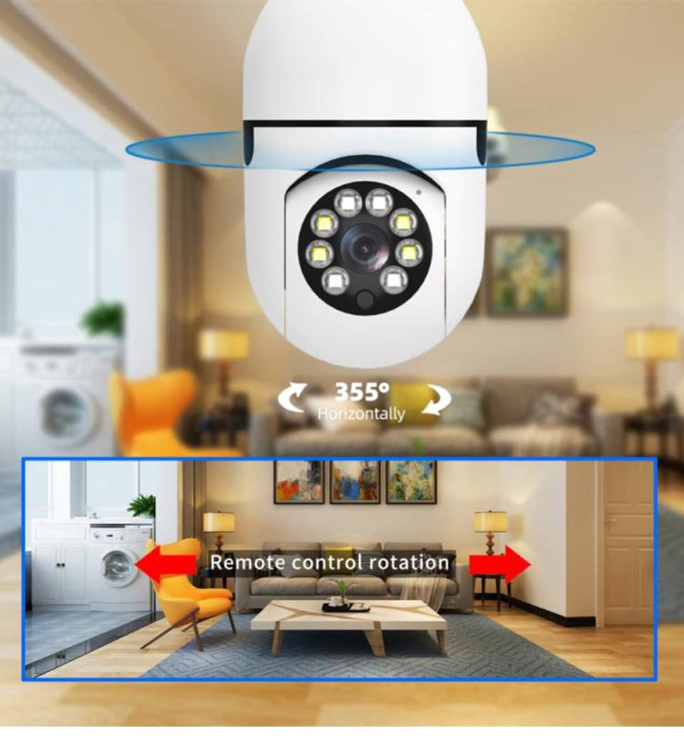 Mrorea Light Bulb Security Camera