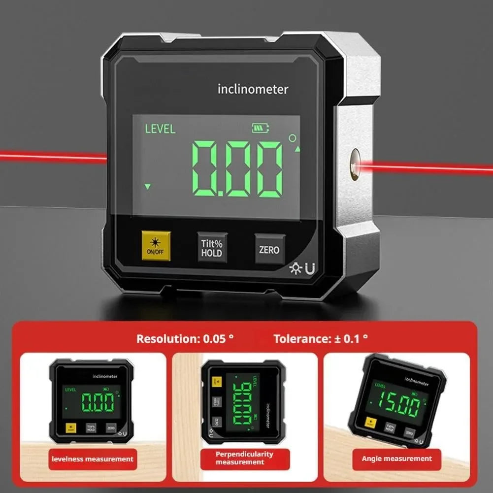 Mrorea Laser Electronic Digital Angle Finder