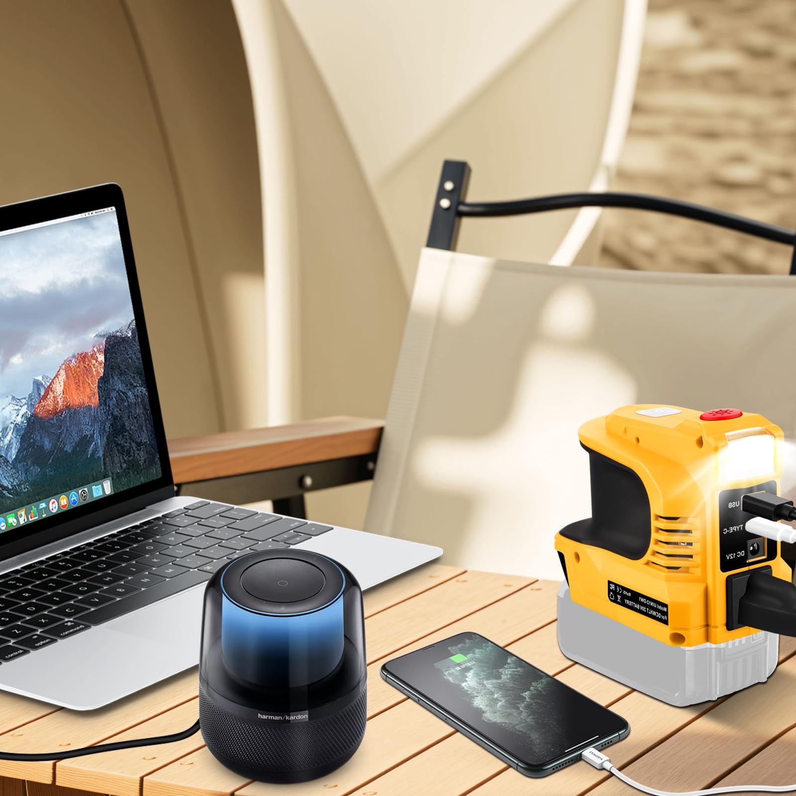 Mrorea Portable Power Inverter Adapter