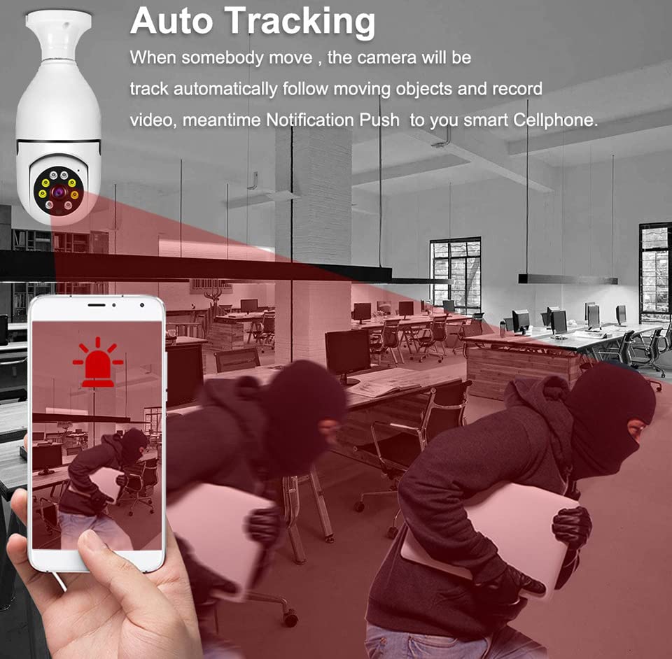 Mrorea Light Bulb Security Camera