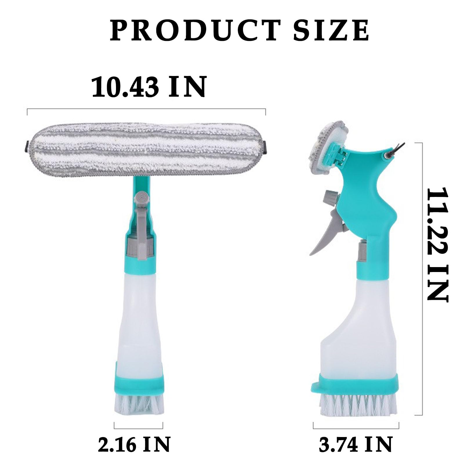 Mrorea 4 in 1 Window Cleaner Tool Kit