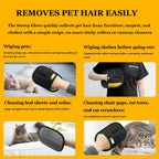 Mrorea Pet Hair Removal Grooming Gloves