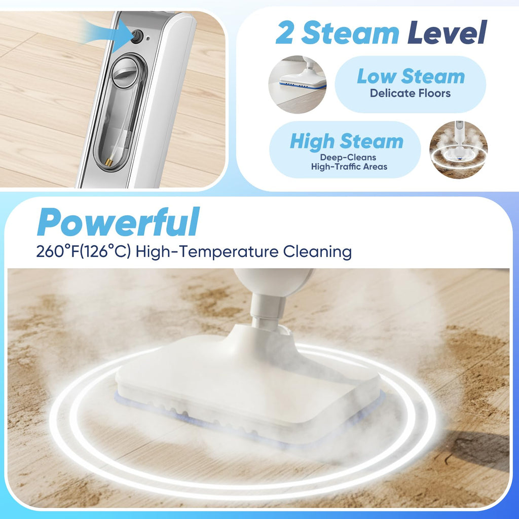 Mrorea Multi-Surface Steam Cleaner