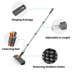 Mrorea 3 in 1 Scrape Floor Scrub Brush for home cleaning and maintenance image 6